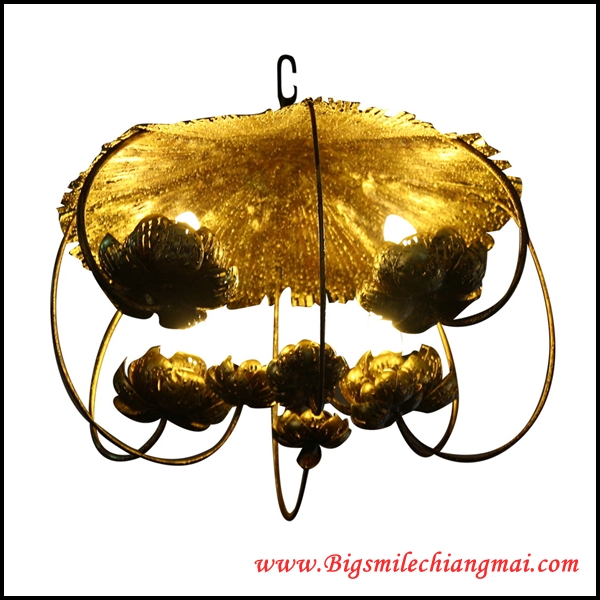 โคมไฟใบบัว