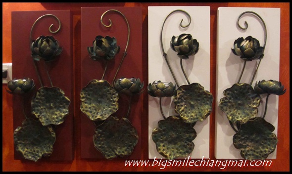 เฟรมดอกบัวติดผนัง 