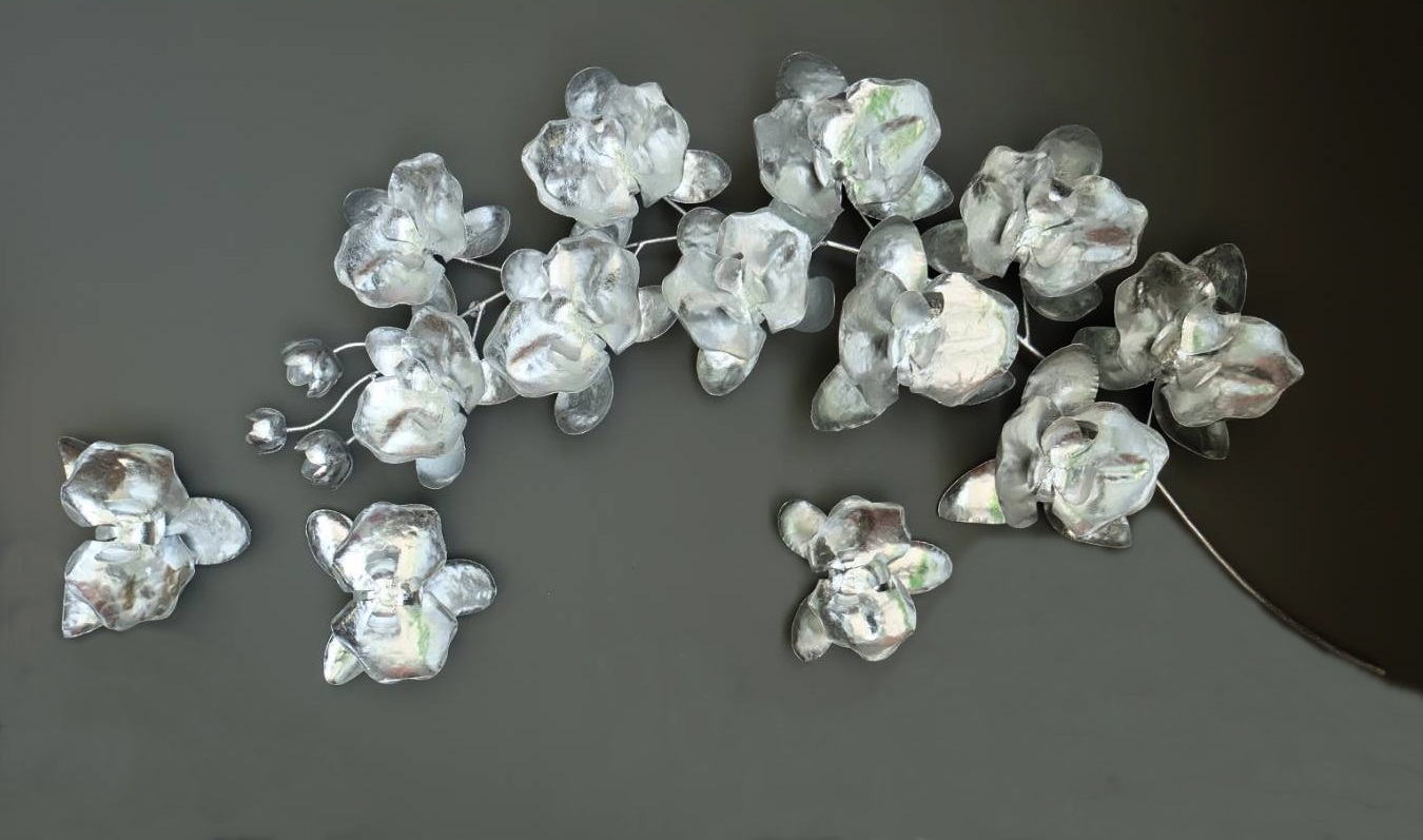 ดอกกล้วยไม้ ติดผนัง