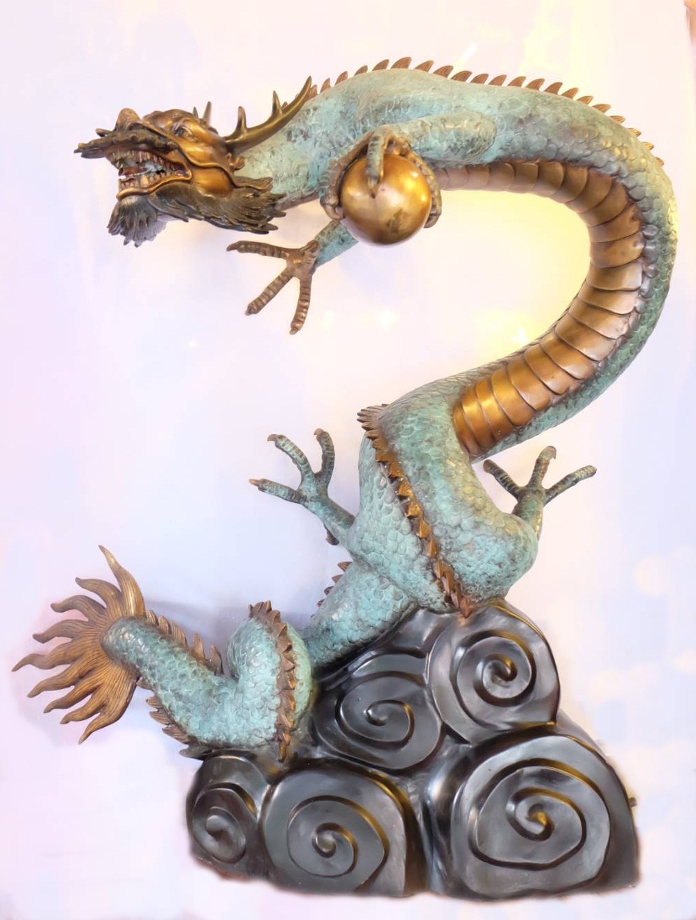 มังกร พ่นน้ำ