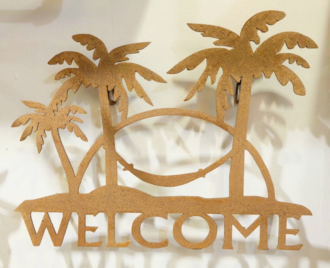 ป้าย Welcome ติดผนัง